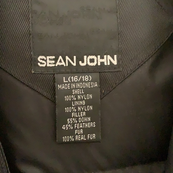 Sean John heavy down coat - Picture 7 of 10